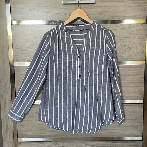 Yidarton Tops - Yidarton Striped Shirt
